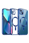 Apple iPhone 13 Kılıf Kross Magneticsafe Kapak - Lacivert