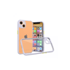 Apple iPhone 13 Mini Kılıf Miami Şeffaf Silikon - Lila