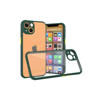 Apple iPhone 13 Mini Kılıf Miami Şeffaf Silikon - Koyu Yeşil