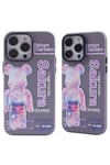 Apple iPhone 13 Pro Kılıf Desenli Kapak - Mor - 1