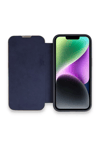 Apple iPhone 13 Pro Kılıf Dolpin Kapaklı - Lacivert