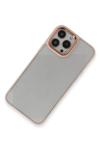 Apple iPhone 13 Pro Kılıf Dora Kapak - Pudra