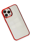 Apple iPhone 13 Pro Kılıf Element Silikon - Kırmızı