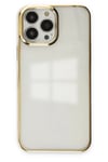 Apple iPhone 13 Pro Kılıf Element Silikon - Gold