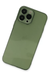 Apple iPhone 13 Pro Kılıf Fly Lens Silikon - Yeşil