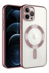 Apple iPhone 13 Pro Kılıf Kross Magneticsafe Kapak - Rose