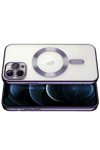 Apple iPhone 13 Pro Kılıf Kross Magneticsafe Kapak - Mor