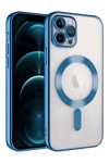 Apple iPhone 13 Pro Kılıf Kross Magneticsafe Kapak - Sierra Blue