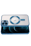 Apple iPhone 13 Pro Kılıf Kross Magneticsafe Kapak - Sierra Blue