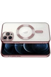 Apple iPhone 13 Pro Kılıf Kross Magneticsafe Kapak - Rose