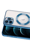 Apple iPhone 13 Pro Kılıf Kross Magneticsafe Kapak - Sierra Blue