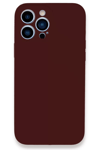 Apple iPhone 13 Pro Kılıf Lansman Legant Silikon - Bordo