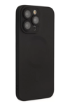 Apple iPhone 13 Pro Kılıf Moshi Lens Magneticsafe Silikon - Siyah