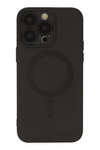 Apple iPhone 13 Pro Kılıf Moshi Lens Magneticsafe Silikon - Siyah