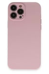 Apple iPhone 13 Pro Kılıf Nano içi Kadife Silikon - Pembe