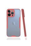 Apple iPhone 13 Pro Kılıf Platin Silikon - Pembe