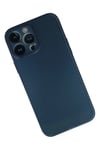 Apple iPhone 13 Pro Kılıf PP Ultra İnce Kapak - Mavi
