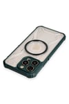 Apple iPhone 13 Pro Kılıf Prag Magneticsafe Kapak - Koyu Yeşil