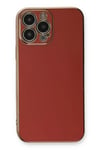 Apple iPhone 13 Pro Kılıf Volet Silikon - Kırmızı