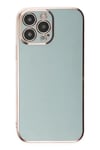 Apple iPhone 13 Pro Kılıf Volet Silikon - Açık Yeşil