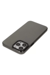 Apple iPhone 13 Pro Max Kılıf Anka PC Sert Metal Kapak - Siyah