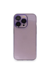 Apple iPhone 13 Pro Max Kılıf Armada Lensli Kapak - Lila