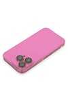 Apple iPhone 13 Pro Max Kılıf Armada Lensli Kapak - Pembe