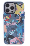 Apple iPhone 13 Pro Max Kılıf Desenli Kapak - Pembe - 1
