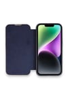 Apple iPhone 13 Pro Max Kılıf Dolpin Kapaklı - Lacivert