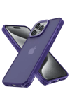 Apple iPhone 13 Pro Max Kılıf Elegant Kapak - Derin Mor