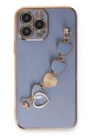 Apple iPhone 13 Pro Max Kılıf Esila Silikon - Gri
