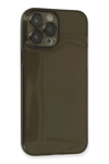 Apple iPhone 13 Pro Max Kılıf Fly Lens Silikon - Siyah
