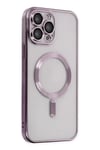 Apple iPhone 13 Pro Max Kılıf Kross Magneticsafe Kapak - Mor
