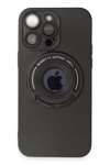 Apple iPhone 13 Pro Max Kılıf Lukka Magneticsafe Kapak - Siyah