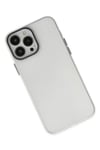 Apple iPhone 13 Pro Max Kılıf Modos Metal Kapak - Şeffaf