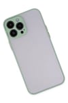 Apple iPhone 13 Pro Max Kılıf Montreal Silikon Kapak - Turkuaz