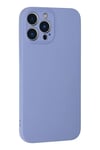 Apple iPhone 13 Pro Max Kılıf Nano içi Kadife Silikon - Lila
