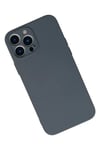 Apple iPhone 13 Pro Max Kılıf Nano içi Kadife Silikon - Gri