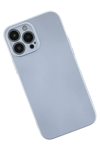 Apple iPhone 13 Pro Max Kılıf Nano içi Kadife Silikon - Sky Blue