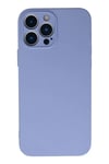 Apple iPhone 13 Pro Max Kılıf Nano içi Kadife Silikon - Lila