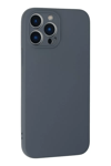 Apple iPhone 13 Pro Max Kılıf Nano içi Kadife Silikon - Gri