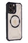 Apple iPhone 13 Pro Max Kılıf Prag Magneticsafe Kapak - Siyah