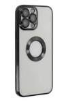 Apple iPhone 13 Pro Max Kılıf Slot Silikon - Siyah