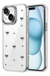 Apple iPhone 14 Fiyonk Desenli Kapak - Desen 1
