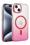 Apple iPhone 14 Glossy Magsafe Kapak - Pembe