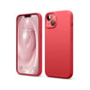 Apple iPhone 14 Kılıf First Silikon - Kırmızı