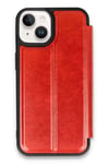 Apple iPhone 14 Kılıf Flip Cover - Kırmızı