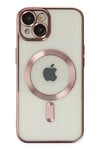 Apple iPhone 14 Kılıf Kross Magneticsafe Kapak - Rose