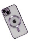 Apple iPhone 14 Kılıf Kross Magneticsafe Kapak - Mor
