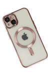 Apple iPhone 14 Kılıf Kross Magneticsafe Kapak - Rose